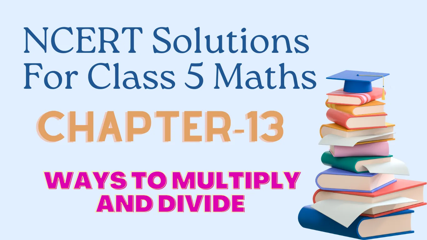 NCERT Solutions for Class 5 Maths chapter 13
