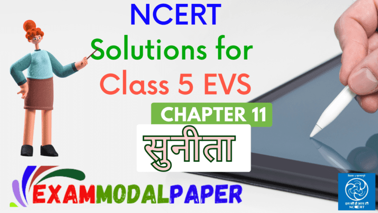 NCERT Solutions for Class 5 EVS Chapter 11 सुनीता (पर्यावरण अध्ययन)